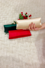 Afreen Gold Skin 04 Crystal-Clasp Evening Clutch