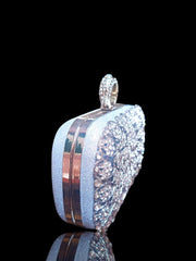 02-Meher Crystal Embellished Evening Clutch – by AmmaraN