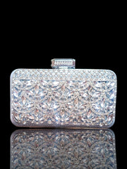 03-Hoor Crystal Embellished Clutch – by AmmaraN