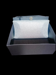 Fajar Silver 06 Luxury Metallic Clutch by AmmaraN