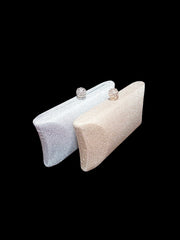 Fajar Silver 06 Luxury Metallic Clutch by AmmaraN