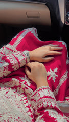 Premium Raw Silk 3-Piece with Dori Embroidery