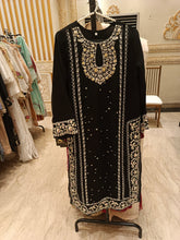 Premium 3pc Chiffon Outfit with Zardozi Handwork, Pearls & Embroidery