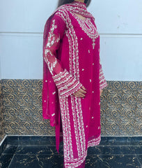 Pink Royal Luxury Eid Ensemble