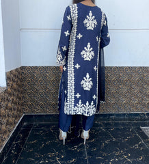 Zahra Royal Luxury Raw Silk Ensemble