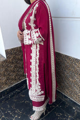 Noor Élite Timeless Raw Silk Luxury Ensemble