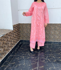 Sahara Éclate Luxury Chikankari Lawn Ensemble