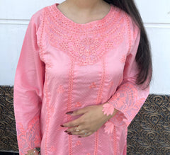 Sahara Éclate Luxury Chikankari Lawn Ensemble