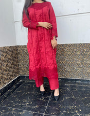 Noor Royal Luxury Chikankari Lawn Ensemble