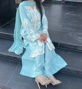 Noor ul Malaika Regal Hand-Embellished Luxury Ensemble