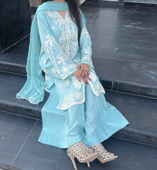 Noor ul Malaika Regal Hand-Embellished Luxury Ensemble