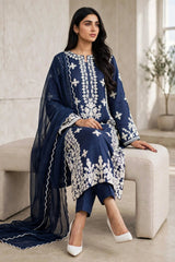 Zahra Royal Luxury Raw Silk Ensemble