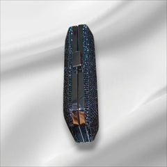 Mahveen Black Stone Embellished Statement Clutch 09 by AmmaraN
