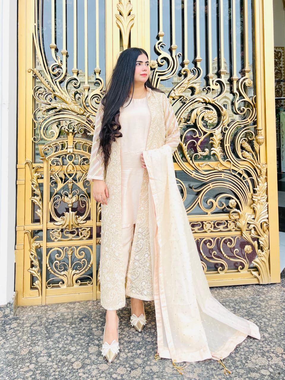 Ammara N Signature 4-Piece Korean Raw Silk Masterpiece